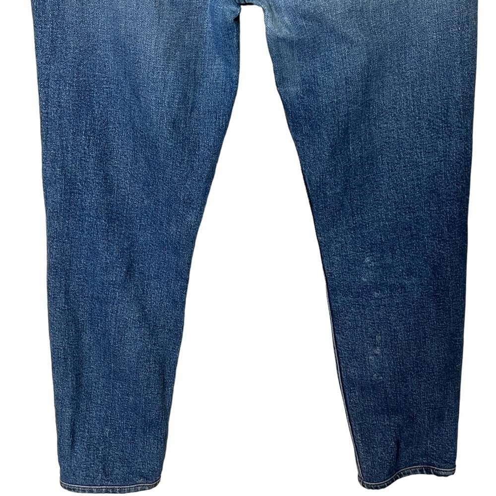 RE/DONE Originals Ankle Crop Jeans Women's 25 Mid70s Blue High Rise Vintage Slim - Picture 8 of 16